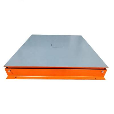 China Steel Q235B 3 Ton Industry Ground Electronic Floor Balance 1000 kg Industrial Floor Scale Factory Supplier for sale