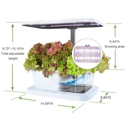 China VEG 27W Micro Hydroponic Garden Farm With LED Grow Light For Indoor Breeding for sale