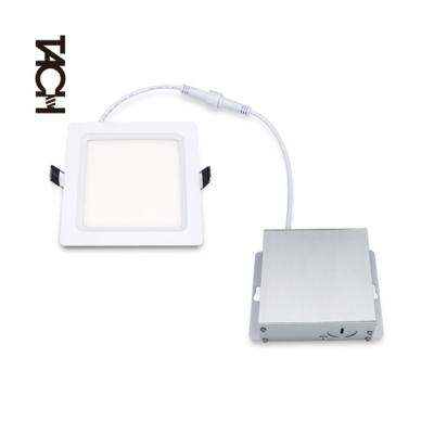 China Modern 4 Inch 10W 750lm Lumen Led Slim Square Retrofit Kit Recessed Downlight for sale