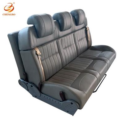 China Business/Popular Custom Luxury Fiber Leather Van Seat Multifunctional Adjustable Luxury For RV Motorhome campervan for sale