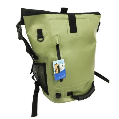 China Fascinating bag ipsy waterproof backpack olive green travel backpack camping dry bag for swimwear hiking bags for men backpacking for sale