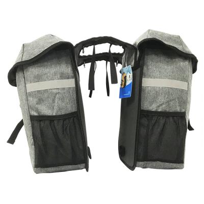 China Road Bike Bicycle Bag Mountain Bag Bicycle Saddle Rack Travel Rear Bag Waterproof Double View Bike Pannier for sale