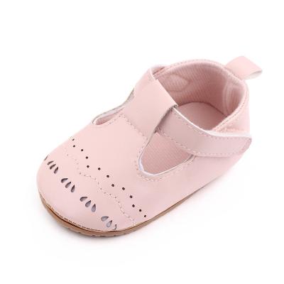 China Classic Soft Sole Baby Shoes Anti-slippery Toddler Shoes Soft Princess Baby Shoes for sale