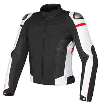 China Breathable Textile Motorcycle Riding Jacket Super Gear Racing Jacket With Windproof Protectors And Lining for sale