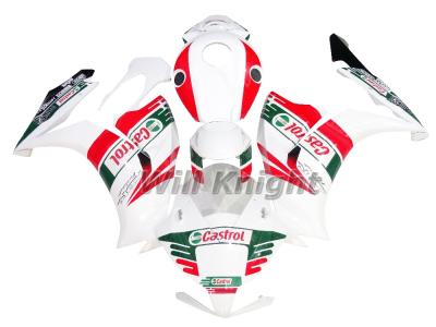 China ABS Plastic CBR1000RR 2012 2013 2014 CBR1000 12 13 14 Injection Motorcycle Body Panel For Honda Castrol White Red Green Edition for sale