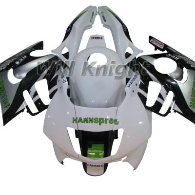 China ABS Plastic Injection ABS Plastic Fairing Kit For F-3 1997 1998 Motorcycle Honda CBR600 Black White Hannspree for sale