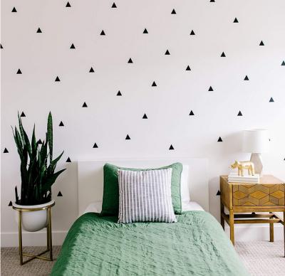 China Removable Decorative Sticker Triangle Wall Decal - Triangle Vinyl Wall Stickers for sale