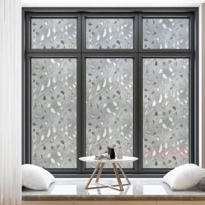 China Non Self Adhesive Static Cling Non Adhesive Window Film Frosted Glass Film Bathroom Door Decoration Window Film Privacy Glass Covering for sale