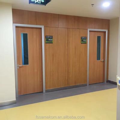 China Durable Swing Customized Interior Hospital Room Door for sale