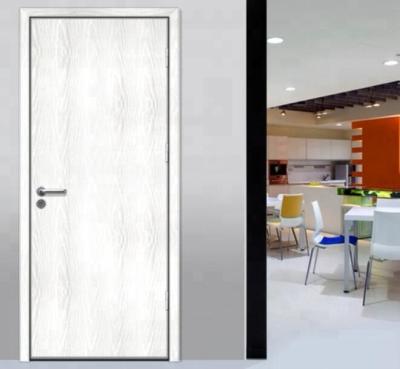 China Solid Oak Glazed Interior Swing Door , White Oak Veneer Finished Internal Door for sale