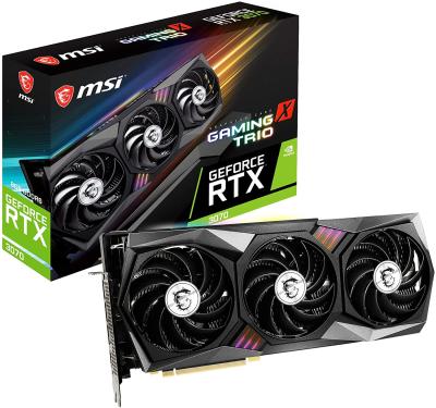 China New Listing EVGA MSI ZOTAC GeForce RTX 3070 8GB GDDR6 RTX 3070 Workstation Graphics Card from TI for sale