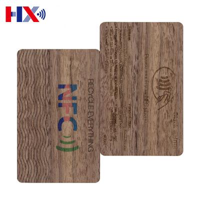 China Custom Printing Environmentally Friendly Custom NFC Waterproof / Waterproof Wooden Card Chip Hotel Key Card RFID for sale