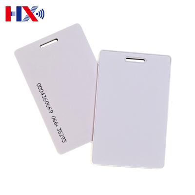 China Waterproof / 125KHz RFID EM4200 Waterproof Plastic Clamshell Proximity Thick Card For Access Control for sale