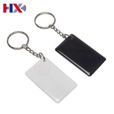 China Free Sample NFC Card PVC Keyfob Rfid Tag 13.56mhz RFID Key Chain NFC Epoxy Waterproof/Waterproof Epoxy Tag for sale