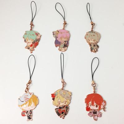 China Europe Anime character phone strap/Japanese mobile strap/kimono anime phone strap for sale