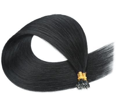 China High Quality Nano Ring Hair Extensions Real Human Hair Cuticle Aligned No Tangle Pre Bonded Nano Rings Hair Extension Straight Nano Tip Hair 12-30 Inch for sale