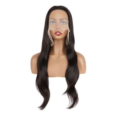 China 13x4 HD Lace Front Human Hair Wigs 200% Density Natural Body Wave Color Brazilian Virgin Hair Wig For Black Woman for sale