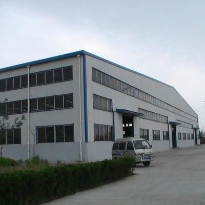 China China Light Steel Structure Prefab Workshop With Brick Wall for sale