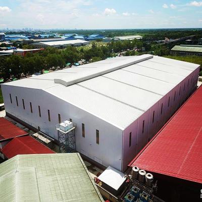 China Steel Fabricated House Custom Steel Structure Fabrication Company Metal Steel Structure Warehouse Building in Qingdao for sale