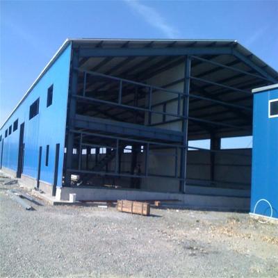 China Steel Fabricated House Easy Assemble Prefab Steel Structure Shed Design Warehouse Building Workshop Price for sale