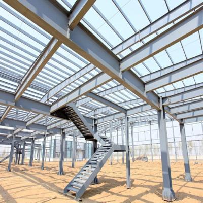 China Steel Fabricated House Prefabricated Industrial Steel As Construction Material For Building for sale