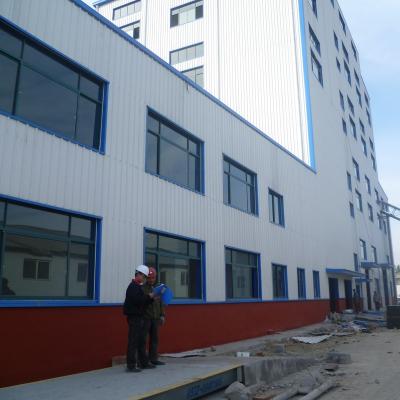 China Traditional Prefab Industrial Steel Structure Warehouse Building With Metal Sheet for sale