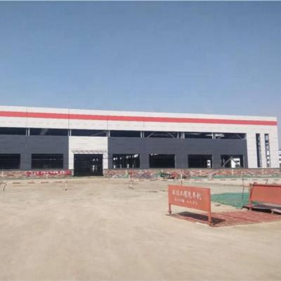 China Customized Traditional Large Span Space Heavy Steel Structure Building for sale