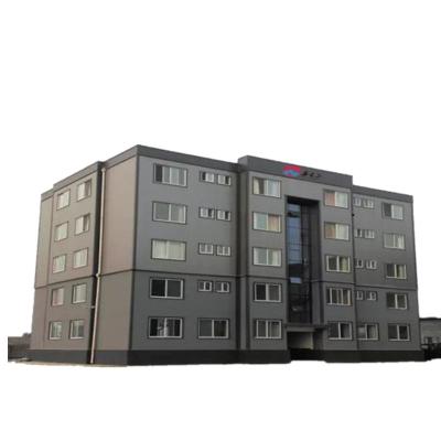 China Residential building prefab steel frame lightweight office/shed office/building builders price for sale