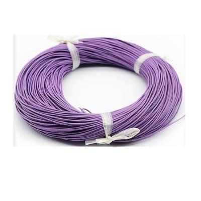 China Environmental Friendly High Quality 3mm, 4mm, 5mm Wholesales Multi Color Braided Leather Bracelet Rope for sale