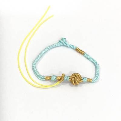 China FASHIONABLE 2021handmade mixed color nylon rope braid bracelets universal simplicity quality custom size adjustable for sale