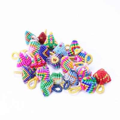 China BOHEMIA DIY 100% Hand Knitted Charms For Jewelry Making Really Design Handwork Jewelry Charm Jewelry Making Necklace Pendant Accessory for sale