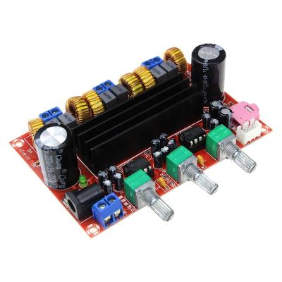 China Custom Development XH-M139 12V-24V Support TPA3116 D2 2*50W+100W 2.1 Wide Channel Digital Audio Power Amplifier Board XH-M139 for sale