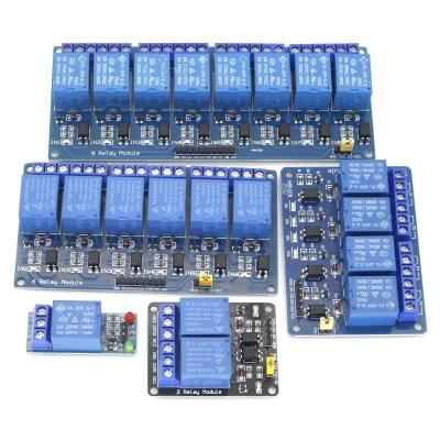 China 5V 12V Sealed Relay Module 1 2 4 6 8 16 Channel Relay Module With Optical Coupler Isolation for sale