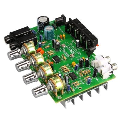 China DX-0809 2.0 Audio Amplifier Board Module DC 12V 2A 40W+40W High Power TDA8944 Amplifier Board 13*10.5*4cm for sale