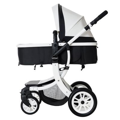 China Teknum Eco-Friendly Baby Stroller 2 in 1 Porcelain Luxury Baby Stroller for Doll She Can Lay Down and Lay Down for sale