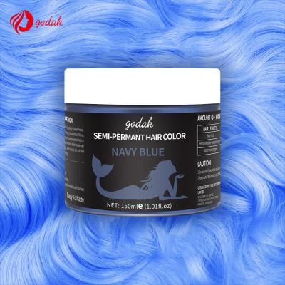 China OEM ODM Hair Color Chart Book Hair Color Easy Coloring Cream High Quality Semi Permanent Semi Permanent for sale