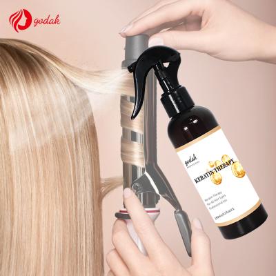 China Prevents Chemical Damage Professional Salon Prevents Chemical Physical Heat Damage Increase Loop Private Label Hair Care Treatments Keratin Therapy Spray for sale