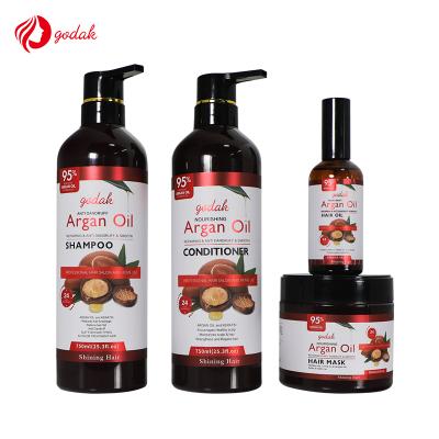 China High Quality Argan Oil Anti-Dandruff Hair Care Shampoo Hair Keratin Regenerating Shampoo OEM ODM Manufacture for sale