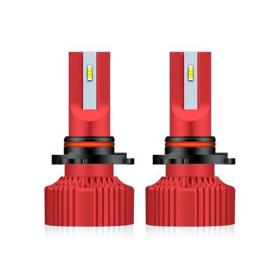 China Lighting System Patent 1+1 Design F2 15000Lm Fan H4 Auto Car Led Headlight Lamp Bulb Universal for sale