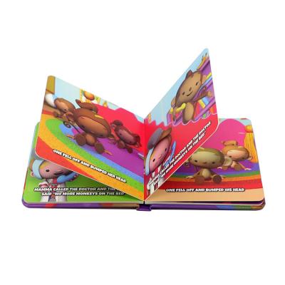 China paper & cardboard paper & Cardboard Factory Price Color Story Picture Book Spot Children's Book UV Printing Custom Experienced Hardcover Book for sale