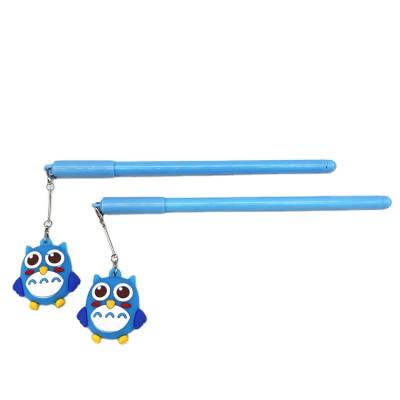 China Wholesale Latest Creative Cute Owl Pendent Cartoon Lightweight Non-toxic Ballpoint Pen for sale