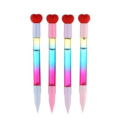 China High Quality Cute Children's Gift Stationery Creative Love Heart Lights Shining Fairy Pen for sale