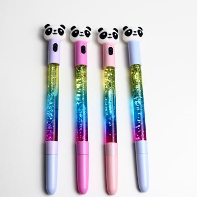 China Wholesale-Cute Cute Ball Pen Cute Fluid Writing Lights- Glowing Ball Fairy Pen For Children for sale