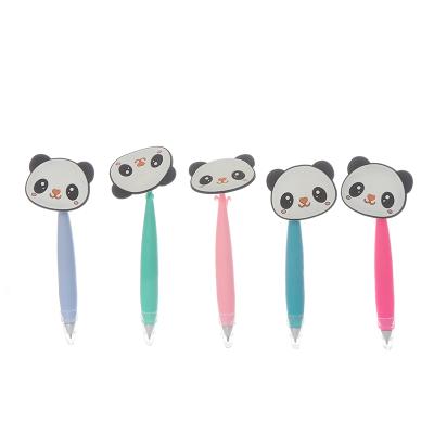 China Panda Fluent Writing Ball Pen Cute Tip Pen For Children Excellent Quality Cute for sale