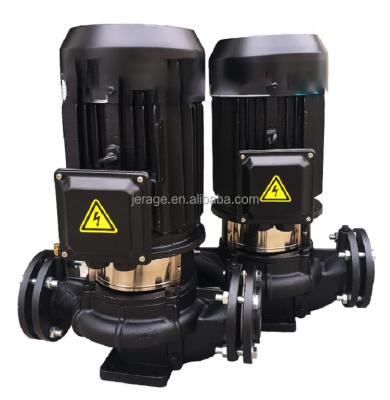 China High Efficiency 380V-660V High Pressure Vertical Single Stage High Flow Centrifugal Sea Water Inline Pump for sale