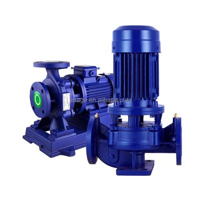 China High Efficiency 400V~690V Factory Customized Single Stage Vertical Pump Irrigation Pressure Booster Pump Inline Pump For Chemical Industry for sale