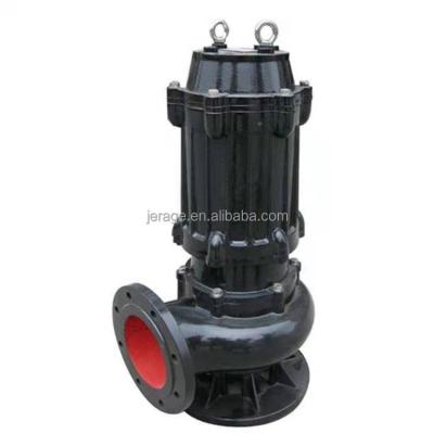 China High Efficiency High Pressure Submersible Sewage Cutting Pump Sewage Grinder Pumps Waste Water Pump Electric High Pressure Cast Iron Dirty Water ISO9001 CE 6m for sale