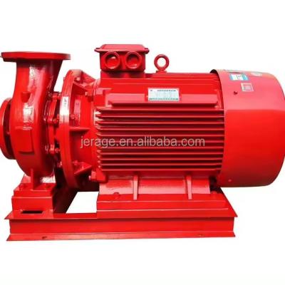 China Commercial Buildings Fire fight jockey water booster pump 5.5kw various durable using portable fighting fire hydrant pump for sale