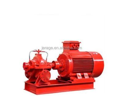 China Commercial Buildings Good Quality High Efficiency Horizontal large flow fire pump Pump  Machine Double-Suction Centrifugal Water Pump for sale