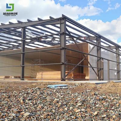 China Wholesale Cheap Small Customized Prefab Metal Warehouse Workshop Light Industrial Steel Structure Warehouse Structural Steel Workshop for sale